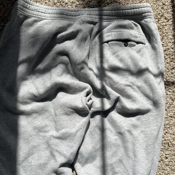 Nike Pants Mens Xl Gray Fleece Sweatpants Joggers Drawstring Logo Swoosh - Picture 9 of 9